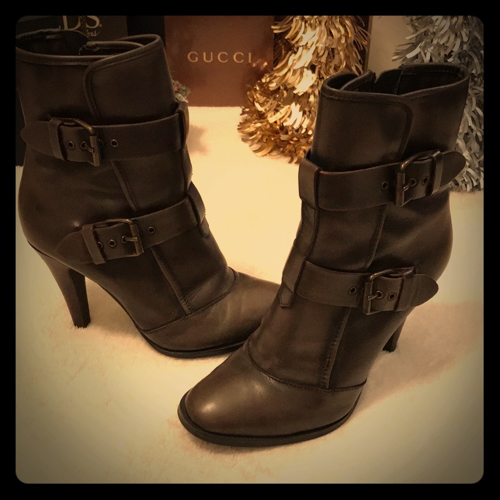 Kristin Davis Leather Boots/Booties Size 7